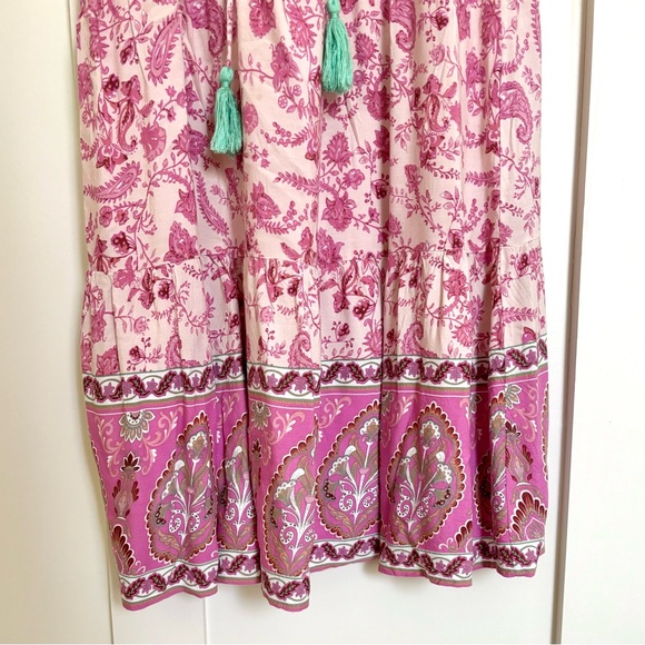 THML Pink & Green Dress - Picture 4 of 6